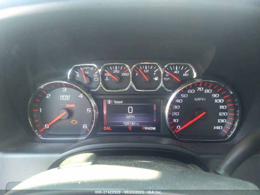 2015 GMC SIERRA 1500 SLE - 3GTU2UEC1FG196623