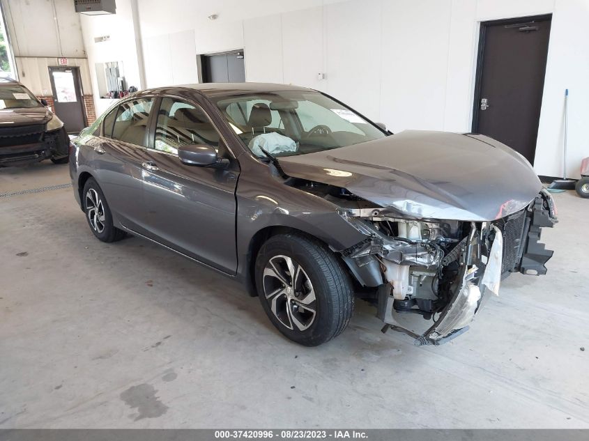 2016 HONDA ACCORD SEDAN LX - 1HGCR2F39GA219884
