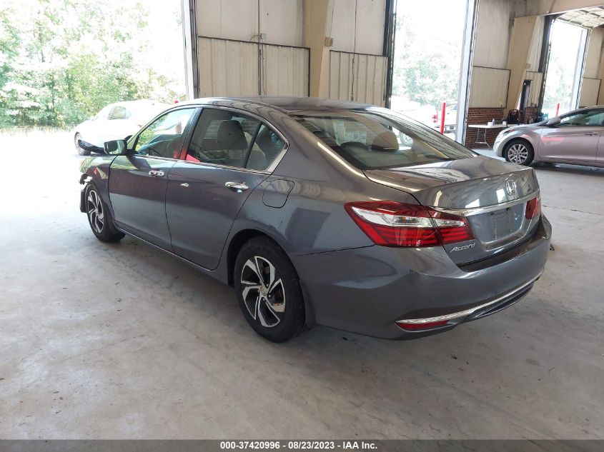 2016 HONDA ACCORD SEDAN LX - 1HGCR2F39GA219884