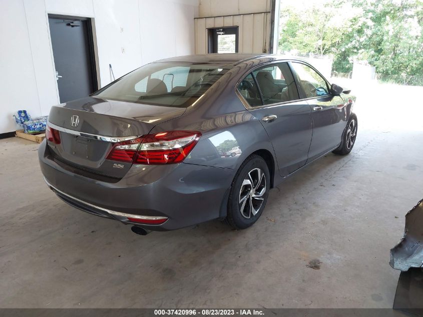 2016 HONDA ACCORD SEDAN LX - 1HGCR2F39GA219884