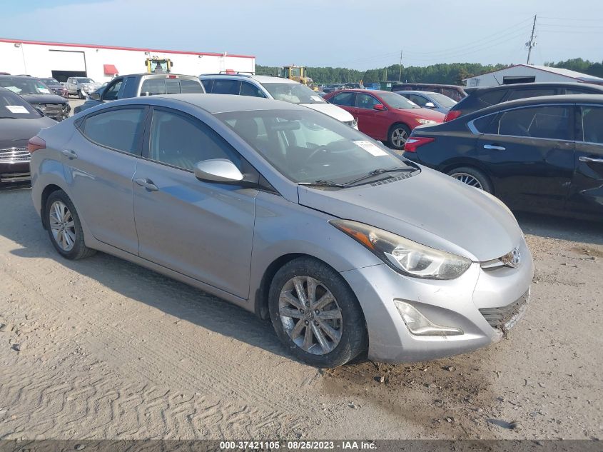 2015 HYUNDAI ELANTRA SE/SPORT/LIMITED - 5NPDH4AE9FH584163