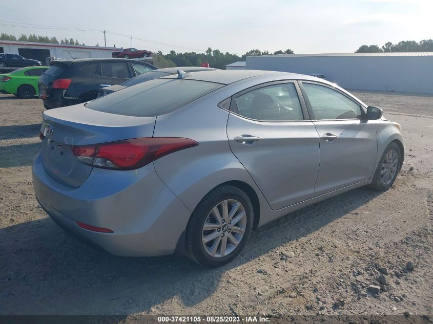 2015 HYUNDAI ELANTRA SE/SPORT/LIMITED - 5NPDH4AE9FH584163