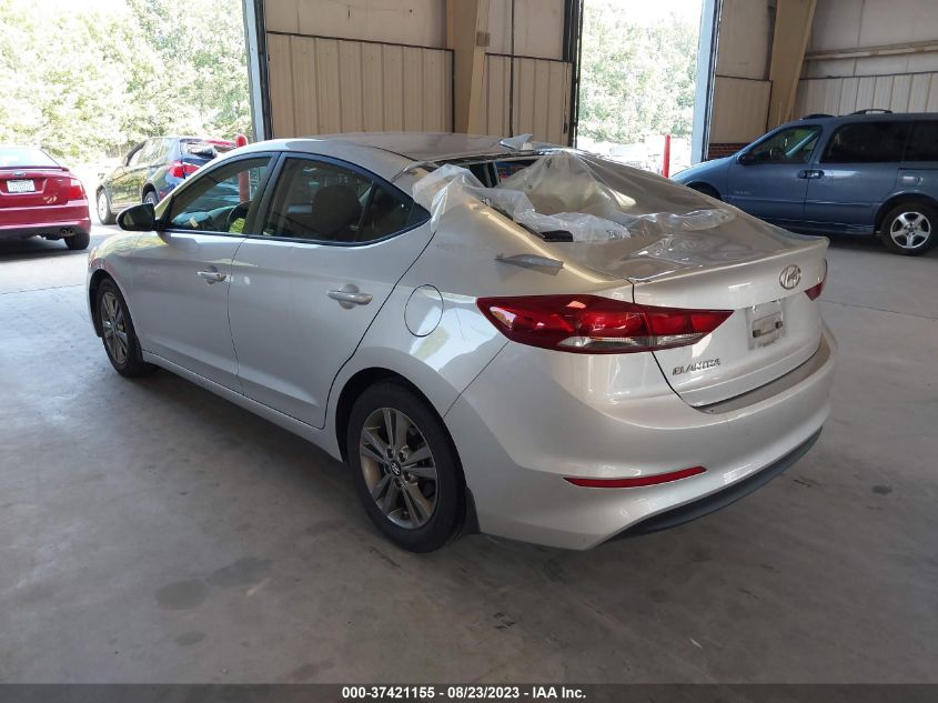 2018 HYUNDAI ELANTRA SEL - 5NPD84LF4JH365593