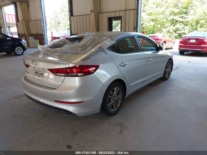 2018 HYUNDAI ELANTRA SEL - 5NPD84LF4JH365593