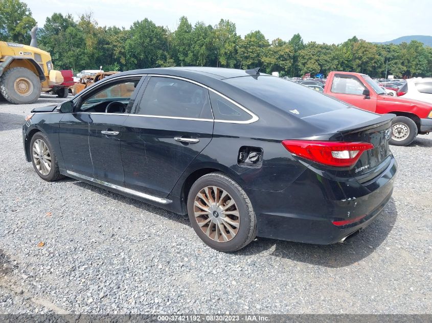 2015 HYUNDAI SONATA SPORT/LIMITED - 5NPE34AFXFH052139