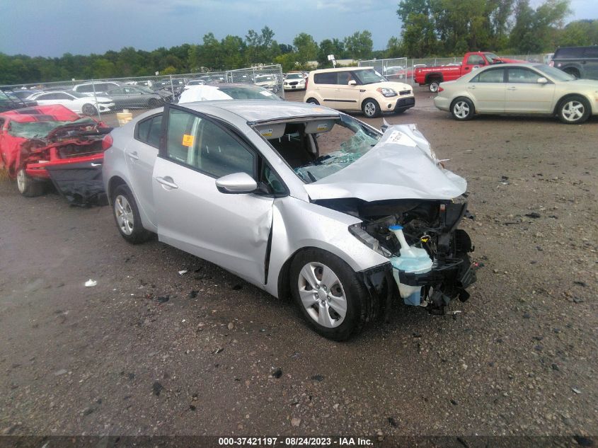 2016 KIA FORTE LX - KNAFK4A66G5561800