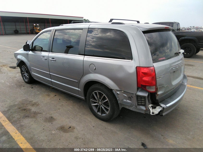 VIN 2C4RDGCG1HR790620 2017 DODGE GRAND CARAVAN SXT