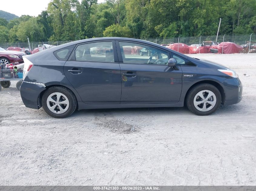 2015 TOYOTA PRIUS FOUR - JTDKN3DU7F1906397