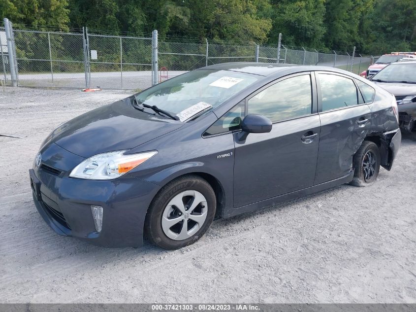 2015 TOYOTA PRIUS FOUR - JTDKN3DU7F1906397