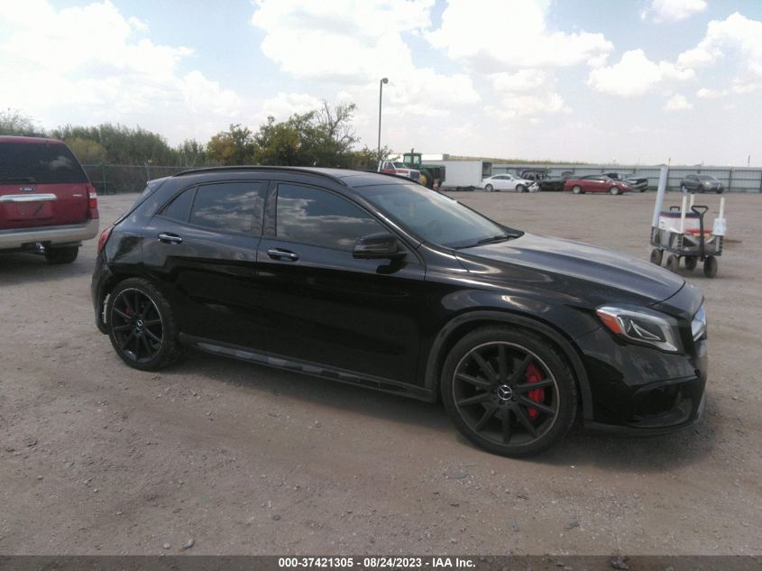 2018 MERCEDES-BENZ GLA AMG GLA 45 - WDDTG5CB0JJ436688