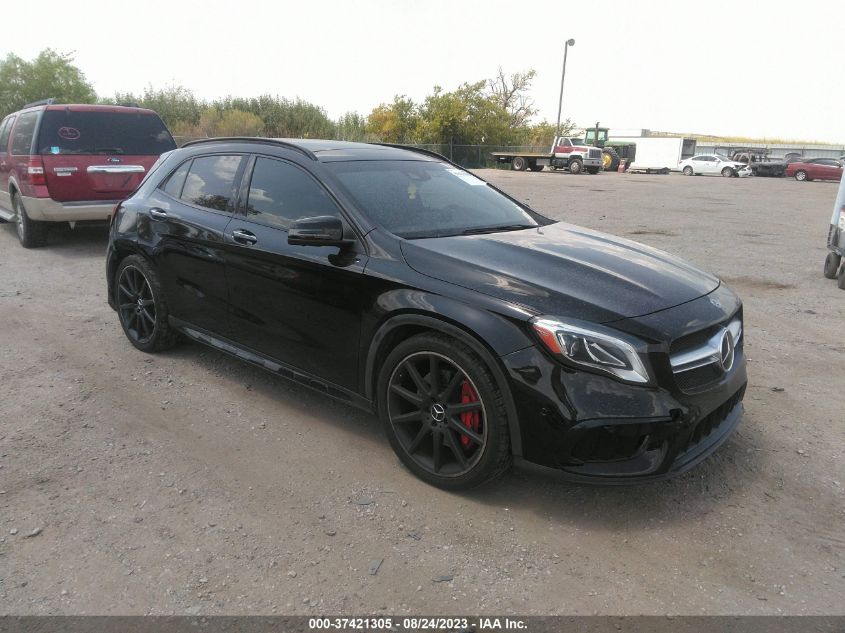 2018 MERCEDES-BENZ GLA AMG GLA 45 - WDDTG5CB0JJ436688