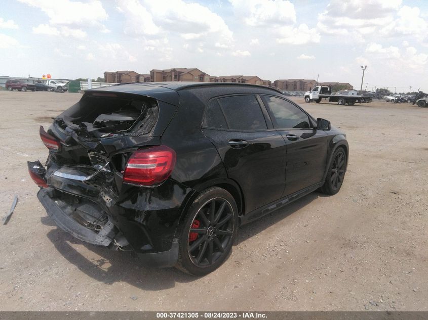 2018 MERCEDES-BENZ GLA AMG GLA 45 - WDDTG5CB0JJ436688