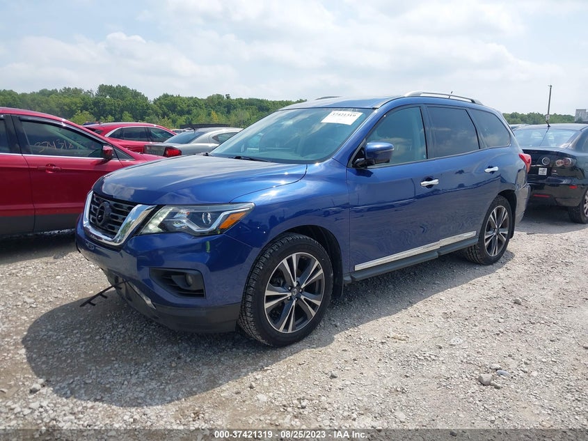 VIN 5N1DR2MM9HC651715 2017 NISSAN PATHFINDER PLATINUM