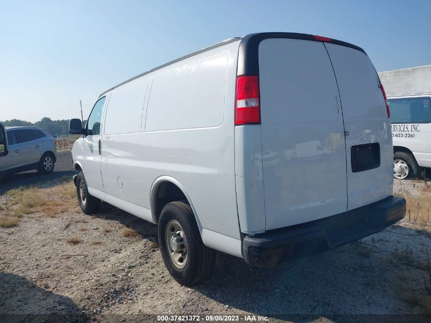2018 CHEVROLET EXPRESS 2500 WORK VAN 1GCWGAFG9J1337858