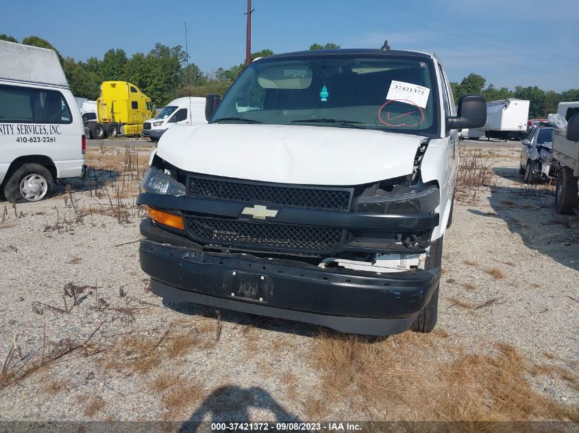 2018 CHEVROLET EXPRESS 2500 WORK VAN 1GCWGAFG9J1337858