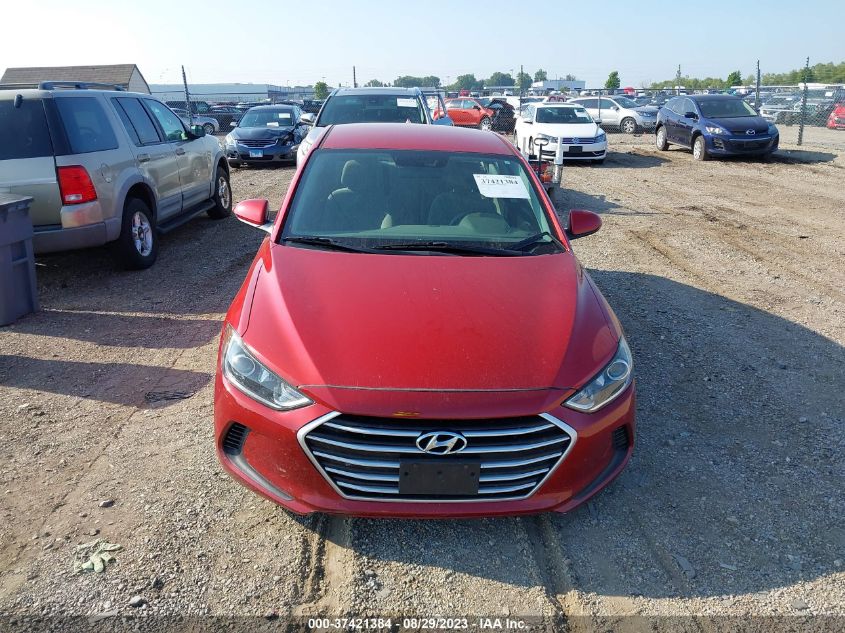 2017 HYUNDAI ELANTRA SE - 5NPD74LF6HH143277