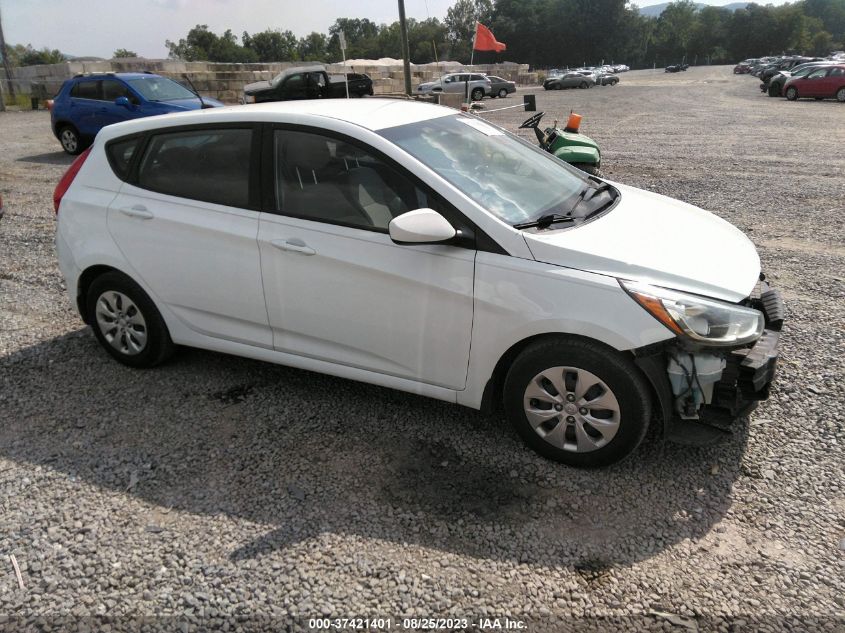 2016 HYUNDAI ACCENT SE - KMHCT5AE1GU239129