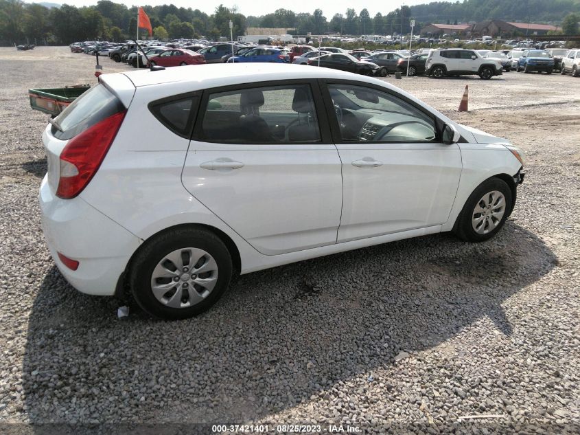 2016 HYUNDAI ACCENT SE - KMHCT5AE1GU239129