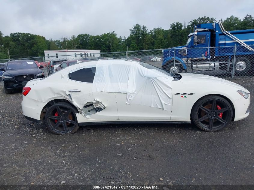 2014 MASERATI GHIBLI S Q4 - ZAM57RTA3E1093751