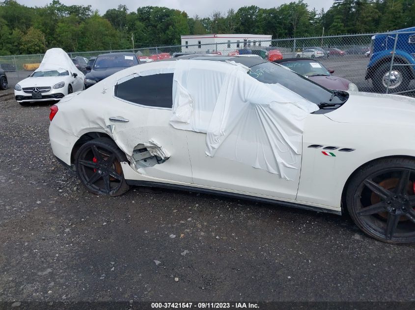 2014 MASERATI GHIBLI S Q4 - ZAM57RTA3E1093751