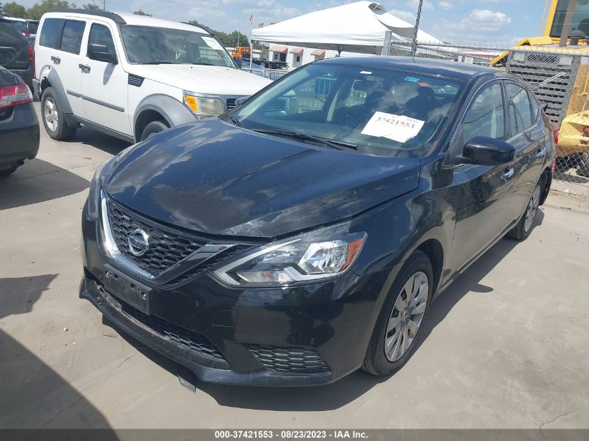 2016 NISSAN SENTRA S - 3N1AB7AP5GL679010