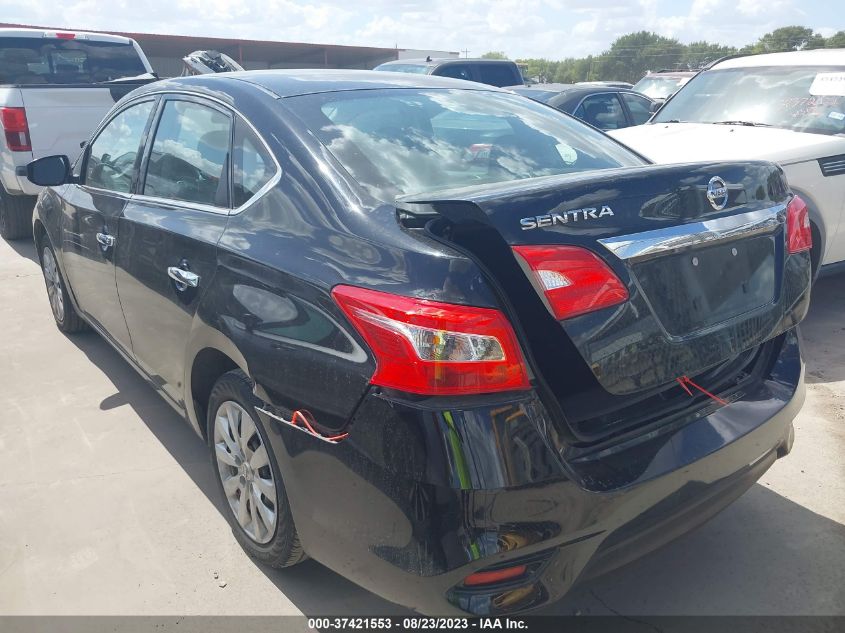 2016 NISSAN SENTRA S - 3N1AB7AP5GL679010
