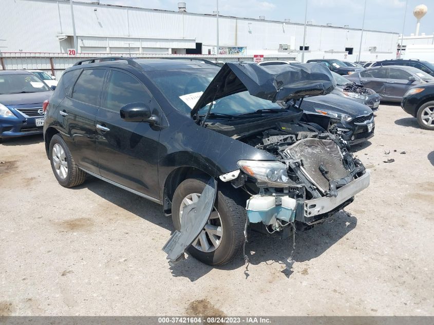 2013 NISSAN MURANO SL - JN8AZ1MU0DW214006