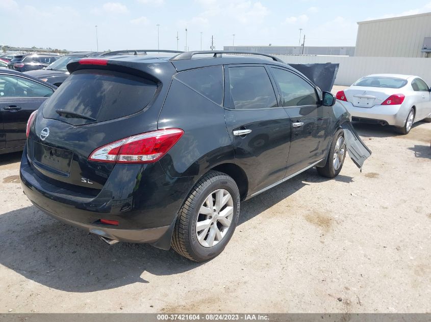 2013 NISSAN MURANO SL - JN8AZ1MU0DW214006