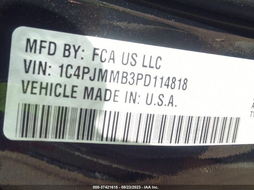 2023 JEEP CHEROKEE ALTITUDE LUX - 1C4PJMMB3PD114818
