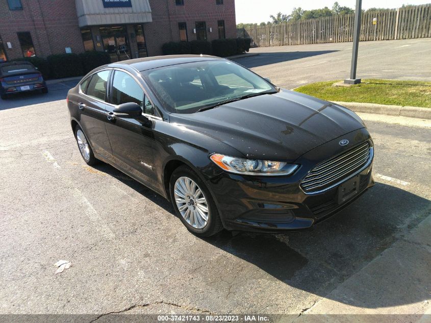 2014 FORD FUSION SE HYBRID - 3FA6P0LU8ER368640