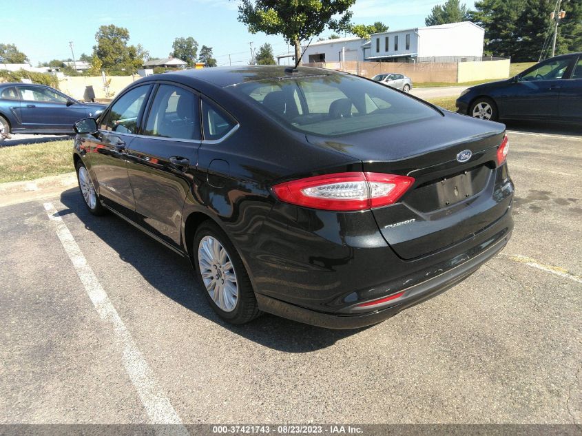 2014 FORD FUSION SE HYBRID - 3FA6P0LU8ER368640