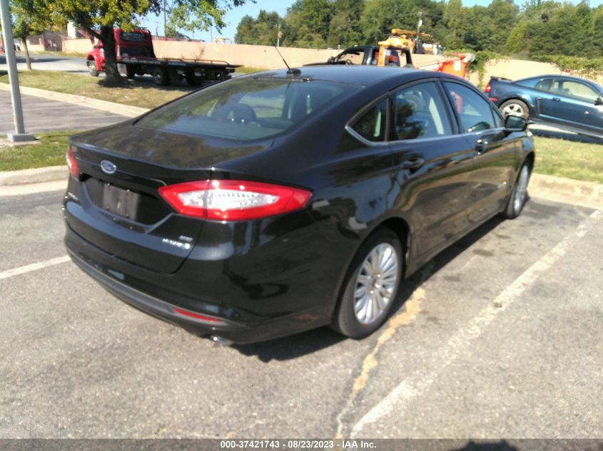 2014 FORD FUSION SE HYBRID - 3FA6P0LU8ER368640