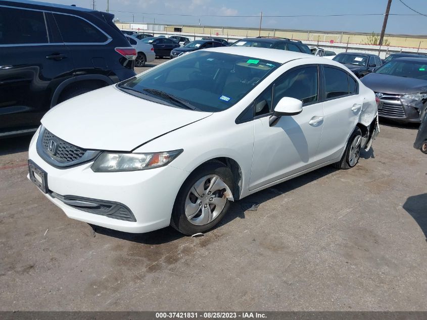 2013 HONDA CIVIC SDN LX - 2HGFB2F55DH585440