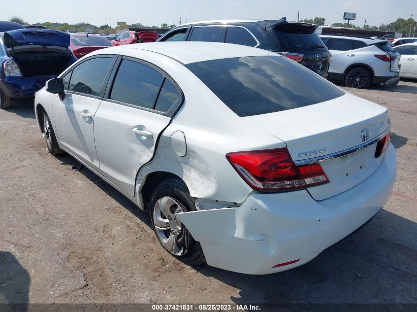 2013 HONDA CIVIC SDN LX - 2HGFB2F55DH585440
