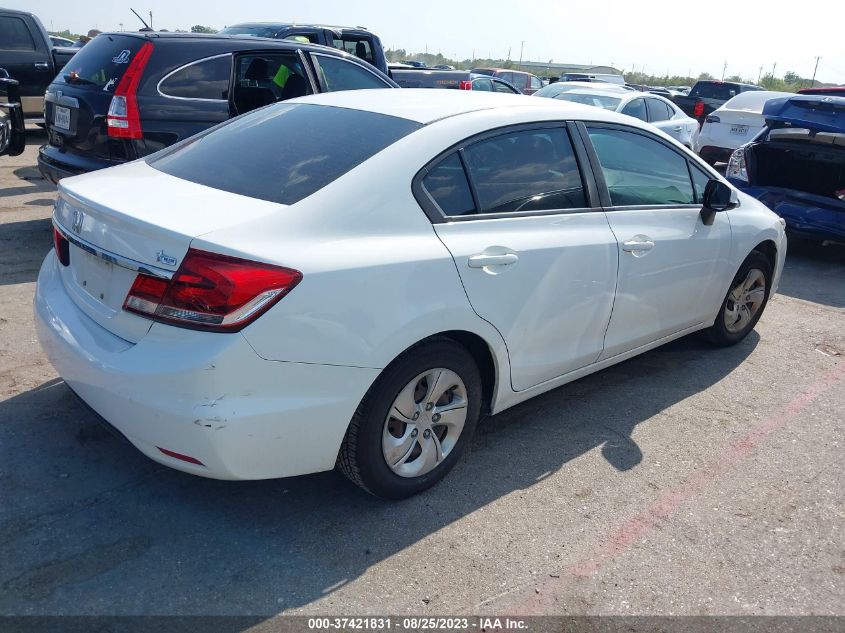 2013 HONDA CIVIC SDN LX - 2HGFB2F55DH585440