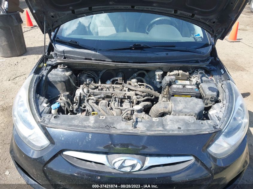 2013 HYUNDAI ACCENT GLS - KMHCT4AE4DU489311