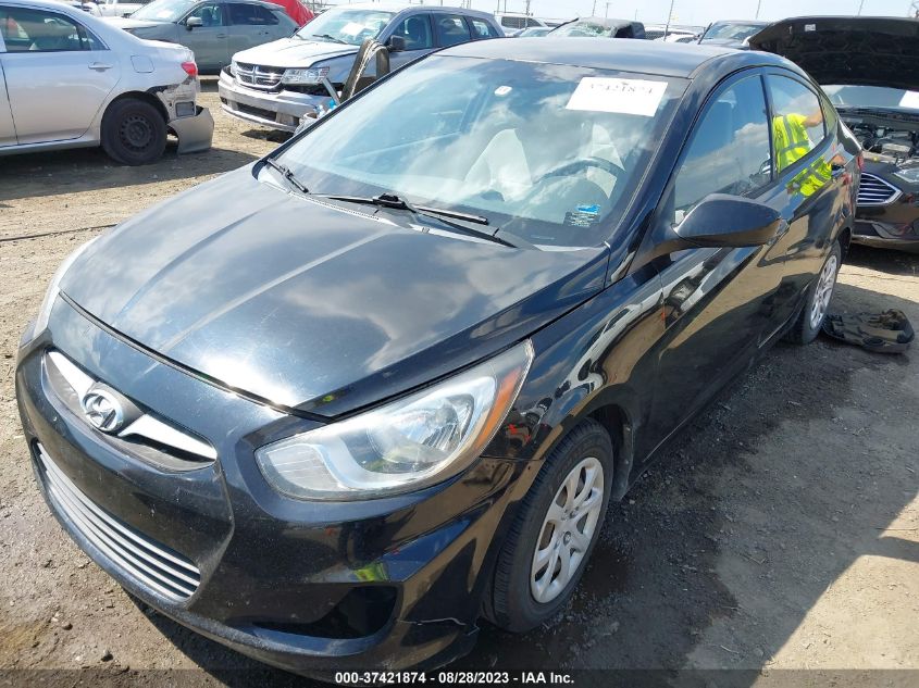 2013 HYUNDAI ACCENT GLS - KMHCT4AE4DU489311