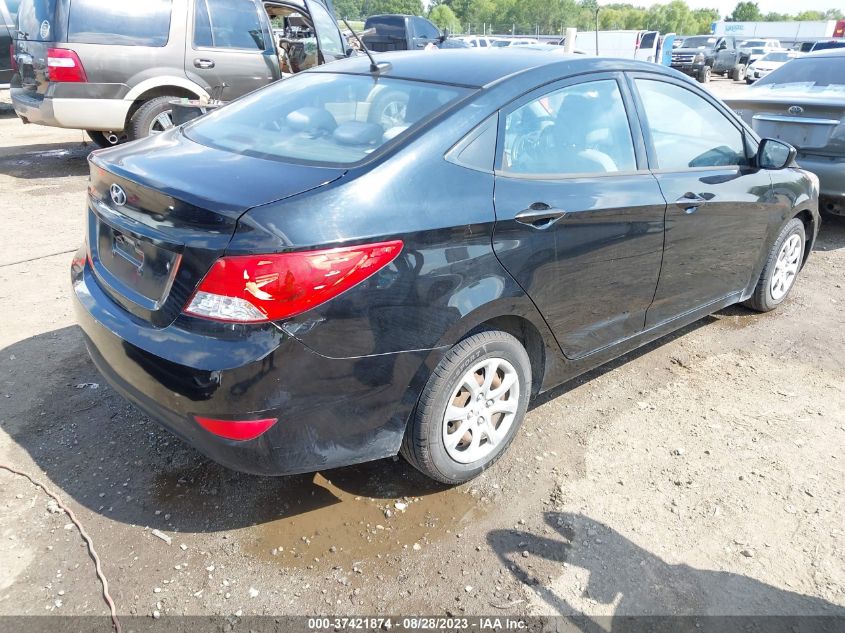 2013 HYUNDAI ACCENT GLS - KMHCT4AE4DU489311