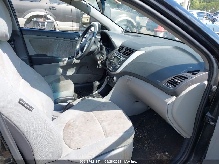 2013 HYUNDAI ACCENT GLS - KMHCT4AE4DU489311