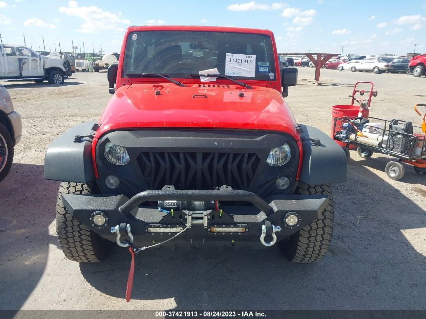 2016 JEEP WRANGLER UNLIMITED SPORT - 1C4BJWDG6GL160294