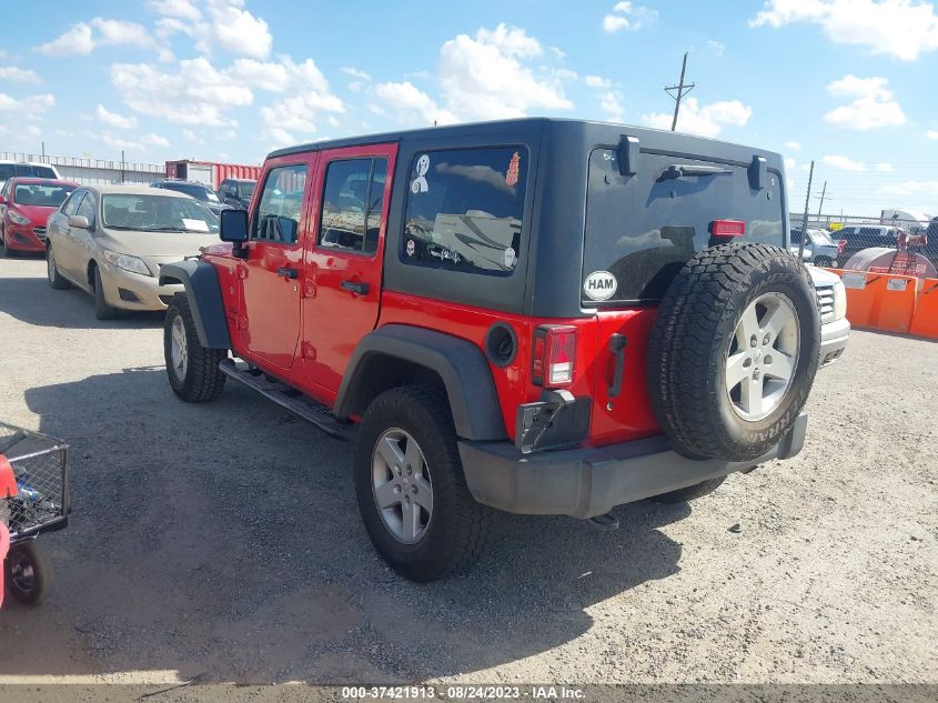 2016 JEEP WRANGLER UNLIMITED SPORT - 1C4BJWDG6GL160294
