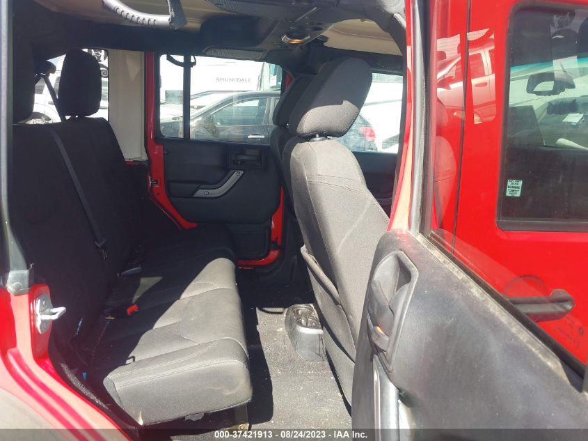 2016 JEEP WRANGLER UNLIMITED SPORT - 1C4BJWDG6GL160294