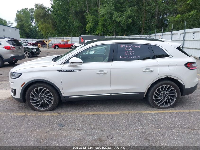 2019 LINCOLN NAUTILUS RESERVE - 2LMPJ8L90KBL17816