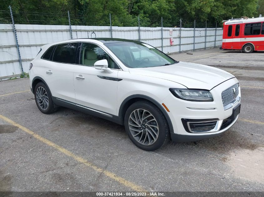 2019 LINCOLN NAUTILUS RESERVE - 2LMPJ8L90KBL17816