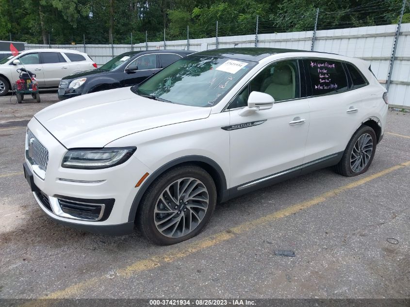 2019 LINCOLN NAUTILUS RESERVE - 2LMPJ8L90KBL17816