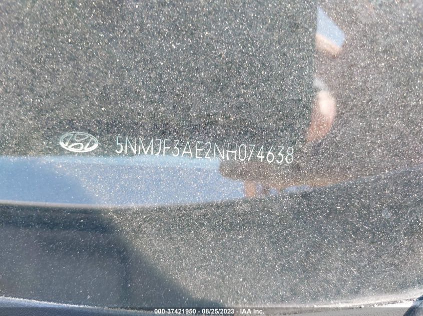 2022 HYUNDAI TUCSON SEL - 5NMJF3AE2NH074638