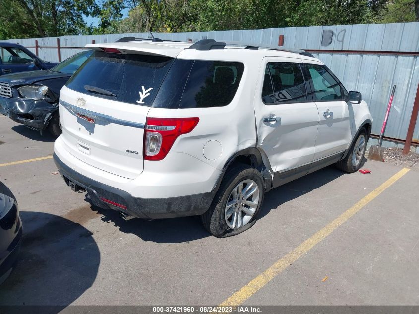 2014 FORD EXPLORER XLT - 1FM5K8D82EGC04596