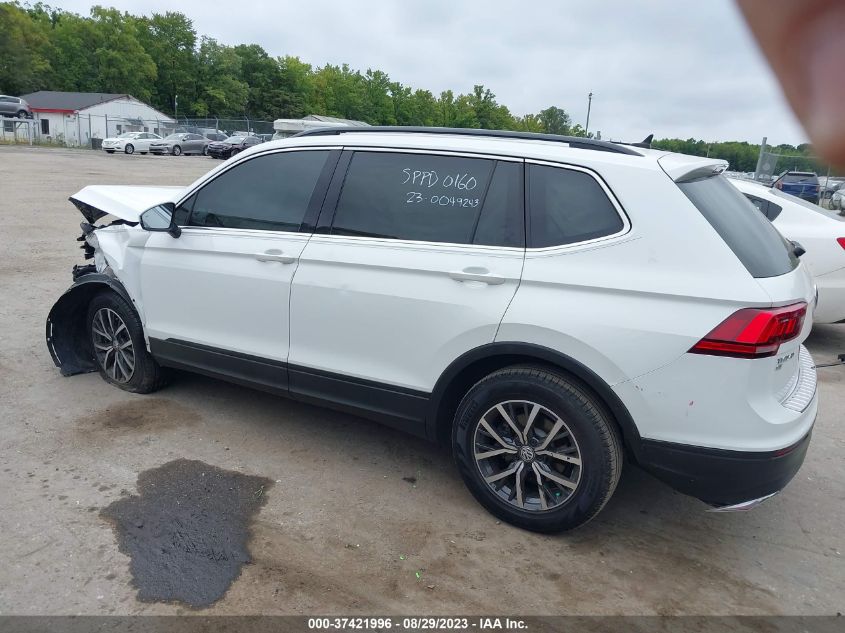 2019 VOLKSWAGEN TIGUAN SE/SEL/SEL R-LINE JET-BLA - 3VV2B7AX4KM053213