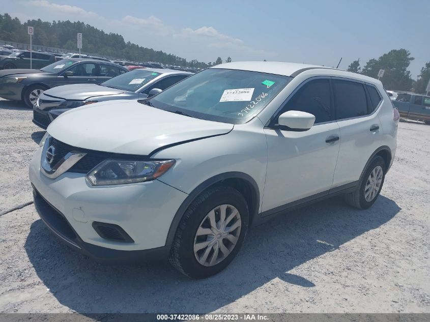 2016 NISSAN ROGUE SV/SL/S - KNMAT2MT0GP704602