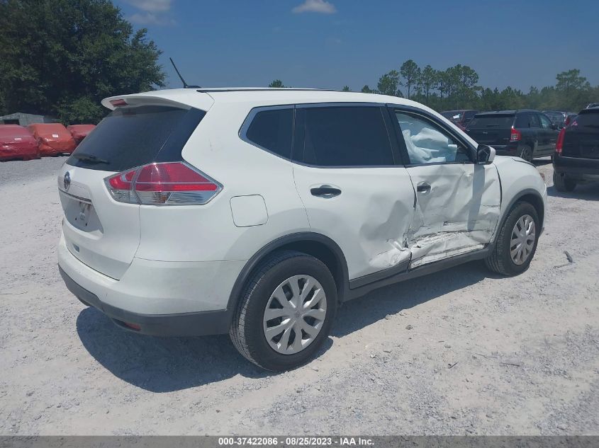 2016 NISSAN ROGUE SV/SL/S - KNMAT2MT0GP704602